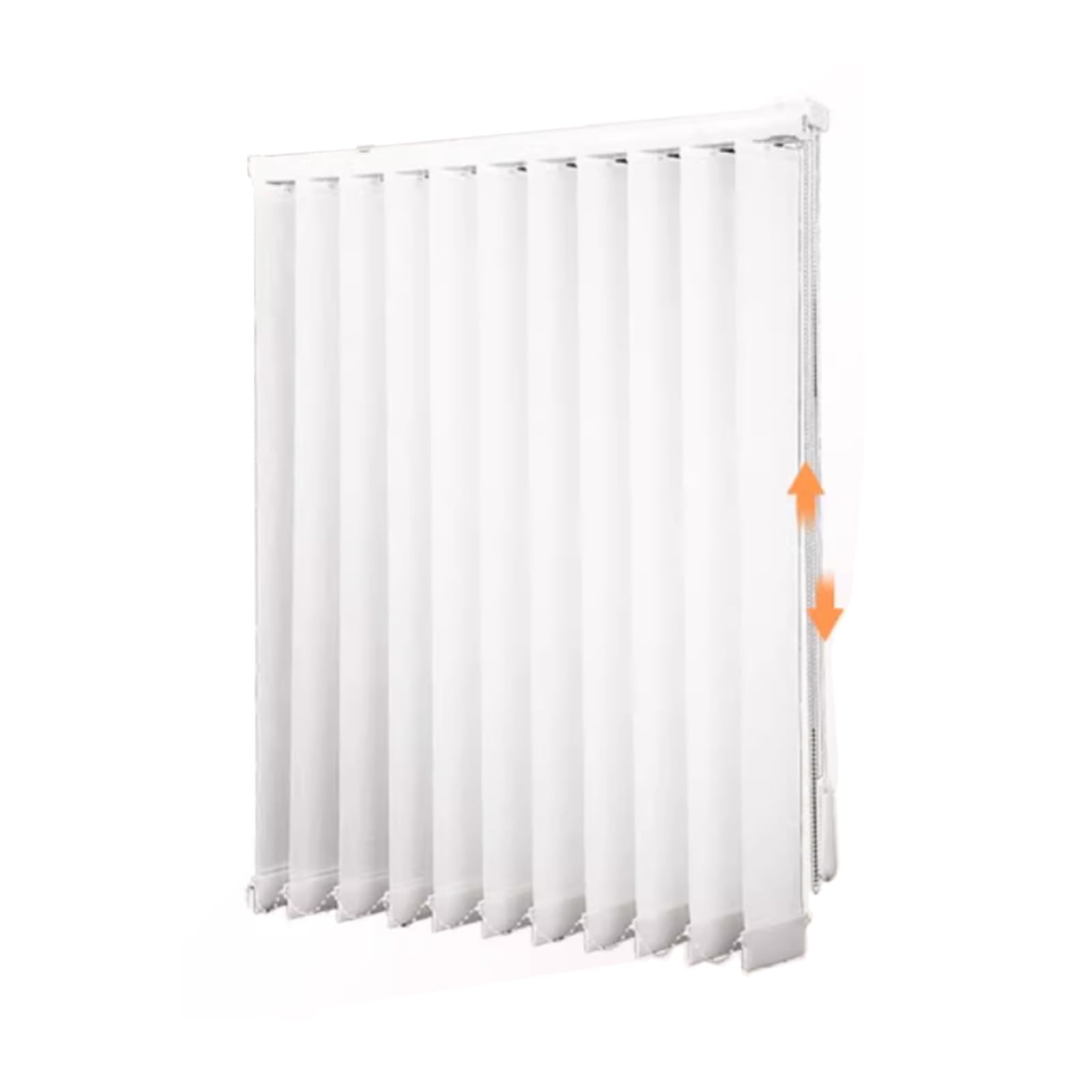 Store occultant personnalisé pour lattes avec isolation thermique de 98 mm, séparateur de pièce pour portes coulissantes et terrasses, hôtel Quali (155 cm x 300 cm)