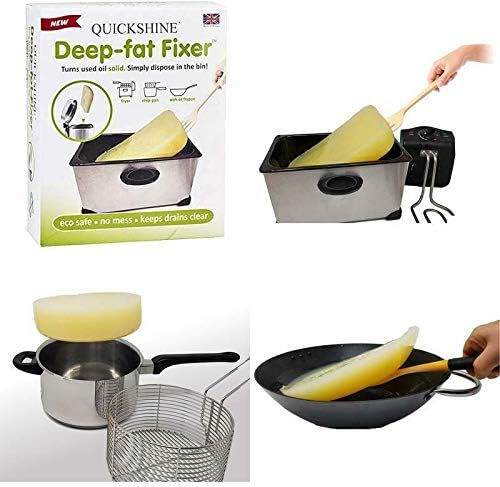 Quickshine Deep Fat Fixer: Solidifiez l'huile usagée facilement et proprement - Image secondaire