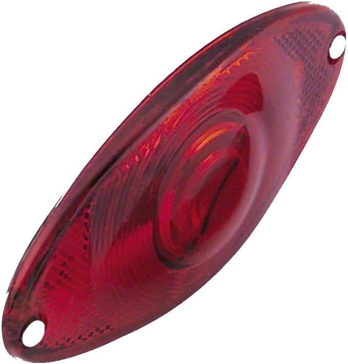 Bikers Choice Tail Lamp Lens Cateye Red for Harley XL Big Twin