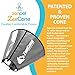 ZenPet Recovery Cone E-Collar for Dogs & Cats – Soft, Comfortable, Safe & Stress-Free Healing After Surgery, Adjustable Design, Secure Custom Fit (X-Large)
