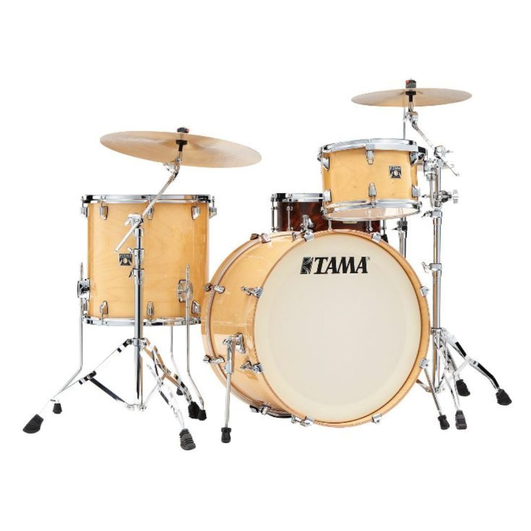 Tama Superstar CL32RZS Classic - Confezione da 3 conchiglie per capelli, colore: biondo naturale lucido
