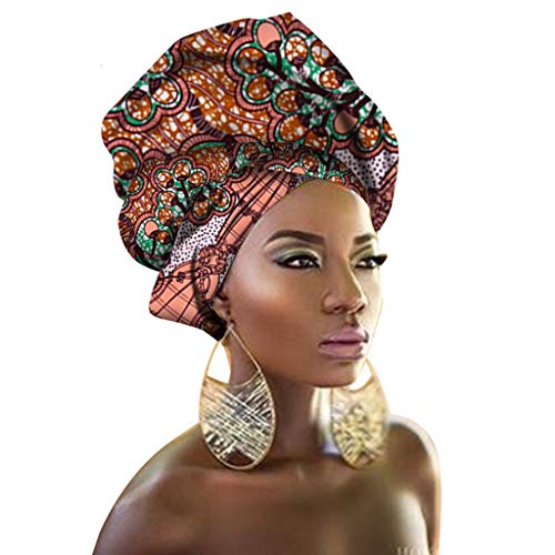 image for Dolly Dolly African Traditional Headwrap Scarf Tie, Multi-Color Urban 