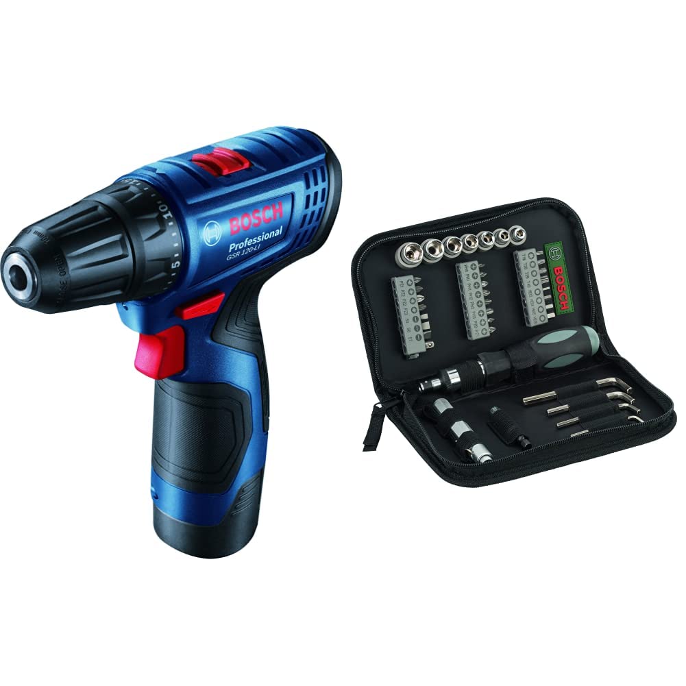 Bosch GSR 120-LI Cordless Drill Driver, 12V, 1,500 rpm, 14/30/- Nm, 10 mm Chuck, 0.8 kg + 1 x GBA 12 (B089BGT3S2) Amazon Price History, Amazon Price Tracker