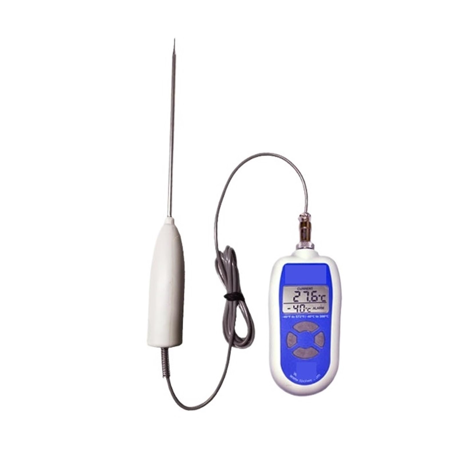 Termometro a Infrarossi, Termometro Da Laboratorio Ad Alta Precisione Cucina Digitale Per Forno, Barbecue, Griglia, Olio, Carne, Cottura Degli Alimenti,per cucina/BBQ/grill/HVAC(30cm)