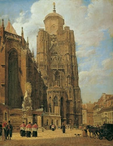 Toile murale de Vienne par Jakob Alt pour la décoration du salon