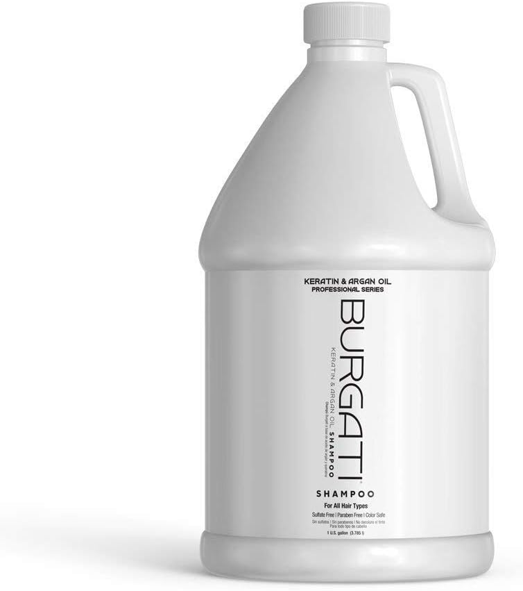 Gallon Shampoo with Argan Oil and Keratin | Professional Series | Smooth, Strong and Vibrant | Ideal for all Hair Types