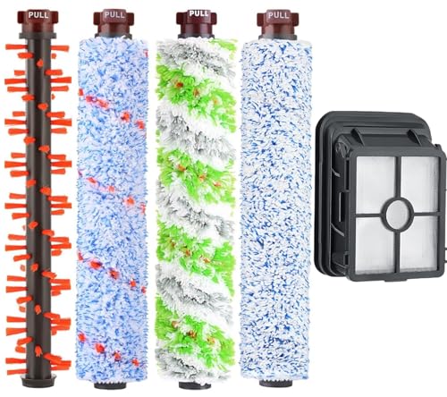 Roller Brush/Filter Replacement Compatible with Bissell CrossWave Wet Dry Vacuum Cleaner 1785 2306 Roll Brush 1866 Filter Compare to Part 1608683, 160-8683, 1608684 Accessories Kit Spare Attachments -  sonecesiya, MXKC20