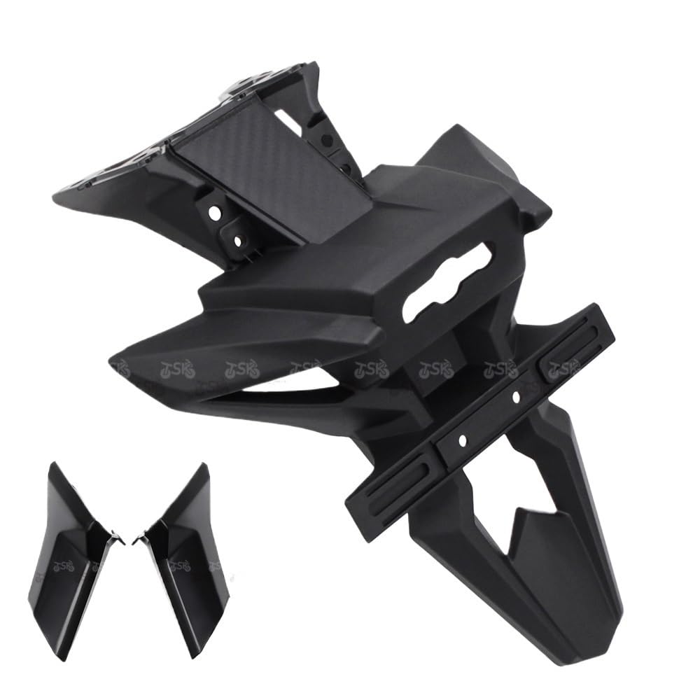 carenado Guardabarros Guardabarros Trasero para Motocicleta, Cubierta para Placa de matrícula, Soporte de luz Trasera para SU&ZUKI GSX R 600 750 2008 2009 2010
