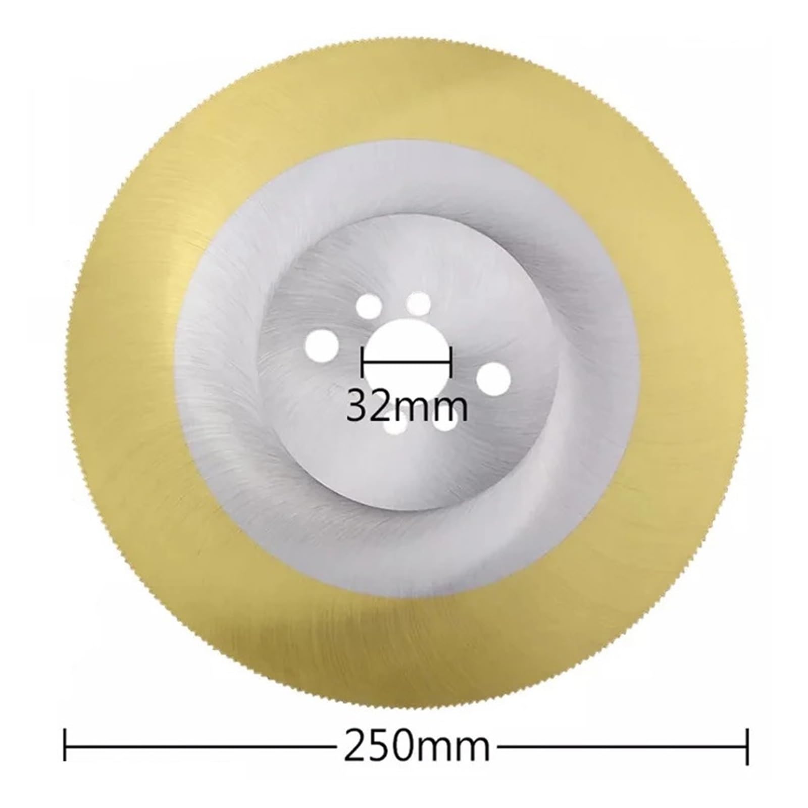 Lame for seghe circolari da 1 pz 250mm for acciaio rame ferro alluminio taglio tubi metallici potenza del disco ad alta velocità(2.0mm)