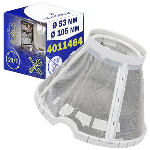 Filtro de Tamiz Fino para Lavavajillas con Código Original 4011464 para Miele - Garantía de 10 Años - MONTERAL
