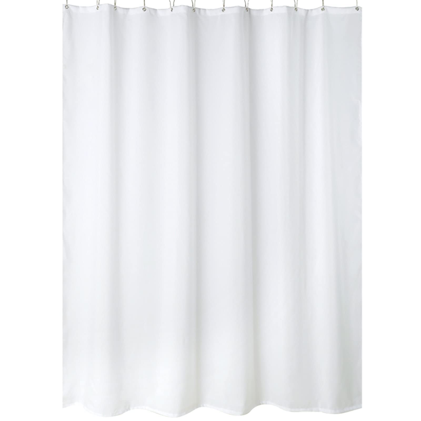 Rideau de douche pour appartement et maison familiale rideau blanc de séparation 150x200