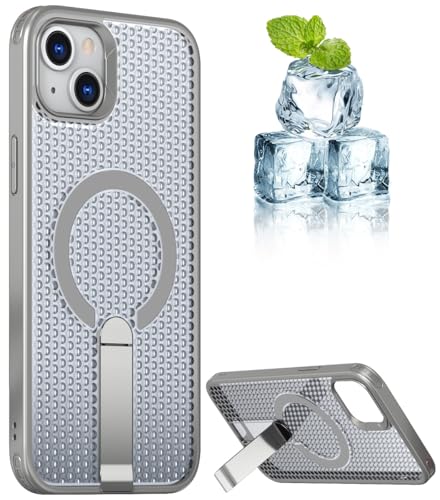 YUZOR for iPhone 14 P[X p M bV X}zP[X MagSafeΉ X^ht ACtH14 Jo[ ~ wh~ ϏՌ ČRMILKi擾 Xgbvz[t 6.1C` (iPhone14 D) FX