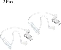 Vista 3 de MECCANIXITY Auricular Agent Secret - Auricular de repuesto para auriculares de audio de radio de 2 vías, paquete de 2