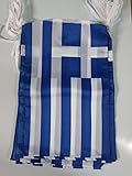 Material : Poliester 100D AZ FLAG Guirnalda 12 Metros 20 Banderas de Grecia 45x30cm - Bandera Griega 30 x 45 cm - BANDERINES