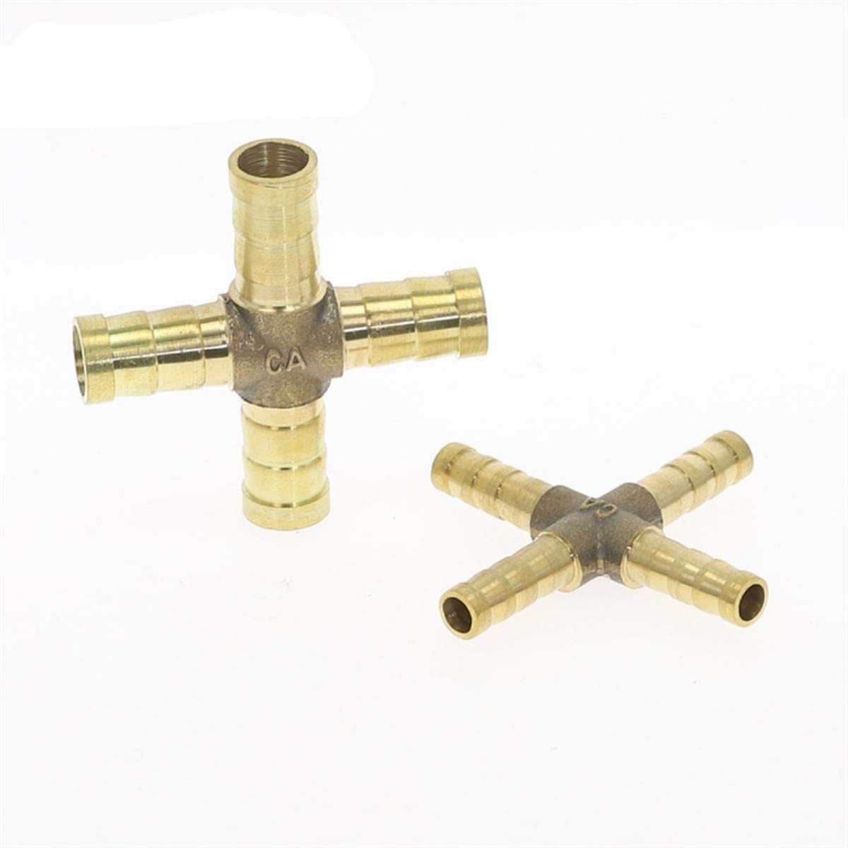 Connettore per tubo da giardino, connettore per tubo flessibile resistente per giardinaggio a prova di perdite, connettore in ottone resistente per un facile fissaggio e un flusso d'acqua sicuro