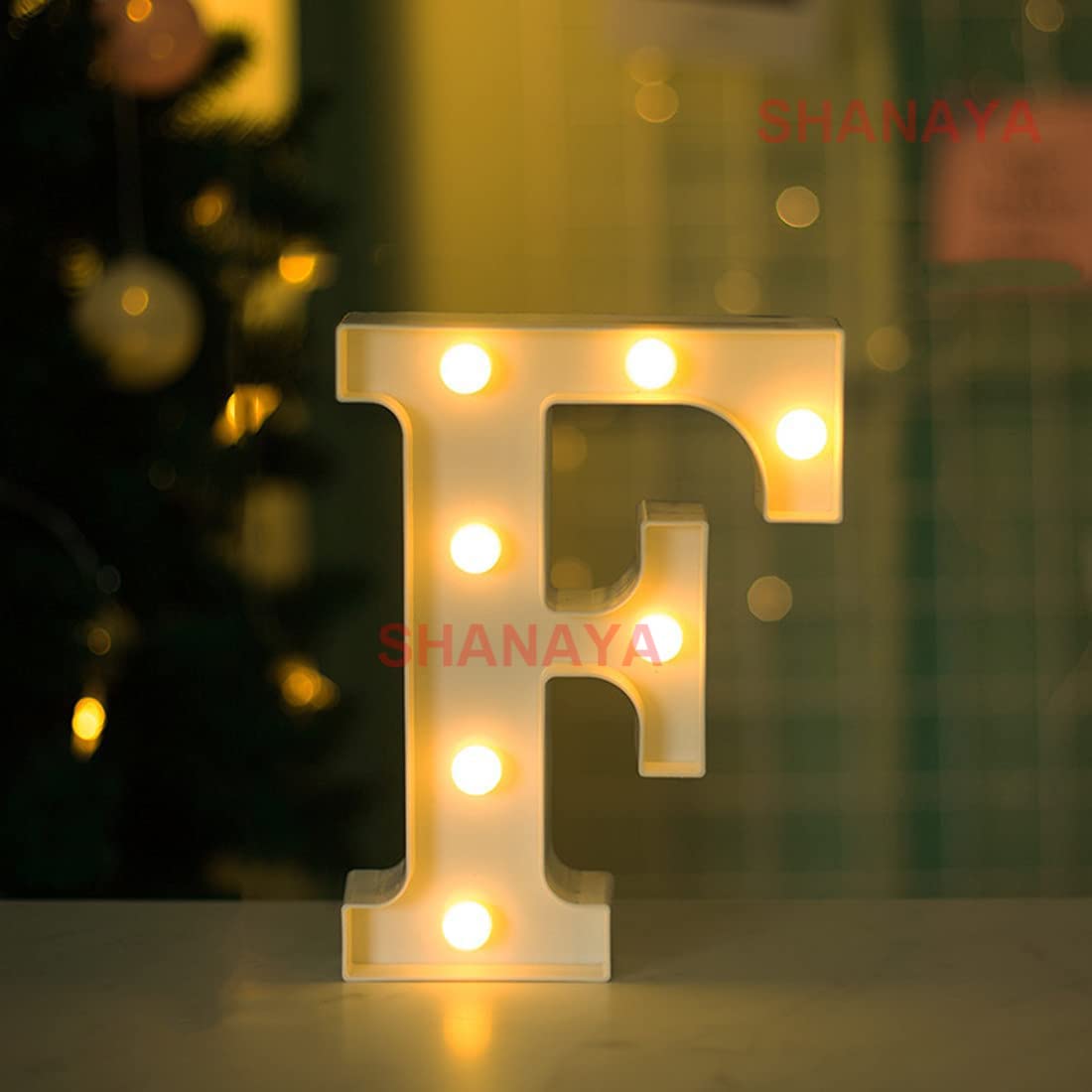 LED Alphabet Letter Lights - Personalized Party Decor -8