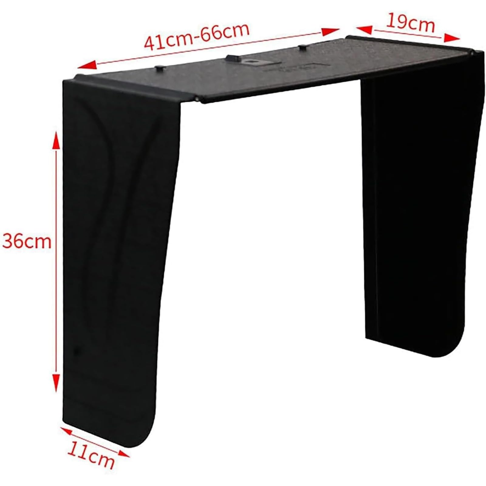 Capucha plegable antirreflejos con cobertura en todos los lados para privacidad y protección, diseño ajustable que se adapta a la mayoría de pantallas de escritorio