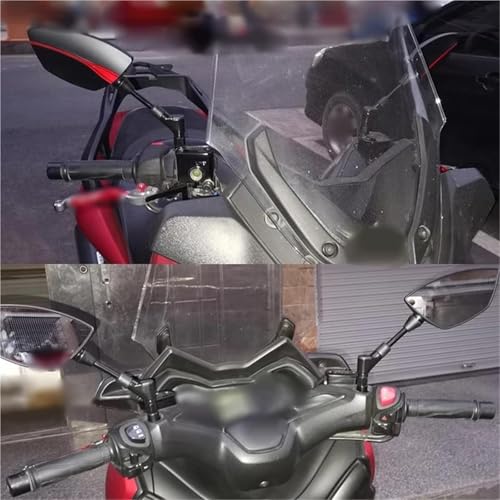 Retrovisores Pulsar 200 AS espejo de moto resistente Black1 3