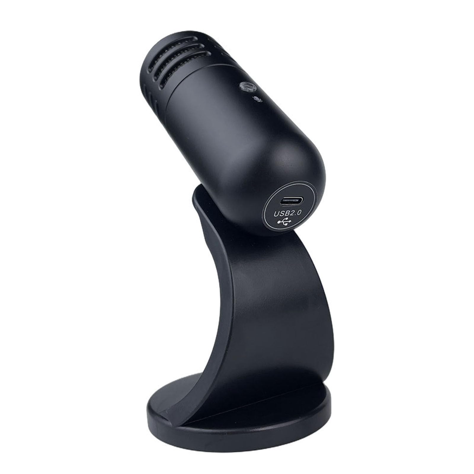 Micrófono USB para conferencias de podcast, filtro de ruido de fondo integrado, graves resistentes, claridad de sonido mejorada, pastilla USB para juegos