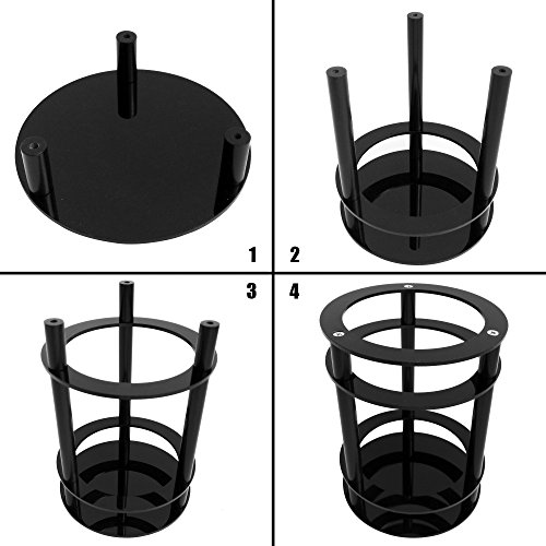 Fitsand Speaker Guard Stand Station For Ue Megaboom - Enhanced Strength And Stability To Protect Alexa Boom Speaker (Black) #TOP7
