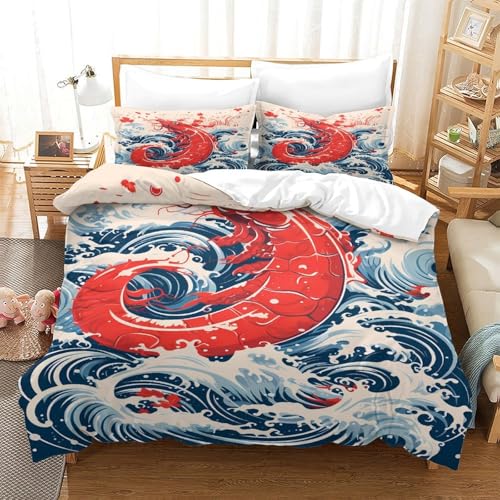 Housse de couette allergie microfibre hypoallergique 260x220 - 3