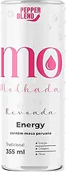 Energético 355ml Funcional Revoada Mo Molhada Sabor Guaraná, Colágeno, Maca Peruana e Vitaminas
