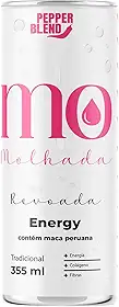 Energético 355ml Funcional Revoada Mo Molhada Sabor Guaraná, Colágeno, Maca Peruana e Vitaminas