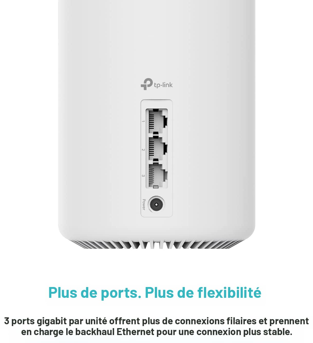 TP-Link Deco AXE5400 Système maillé Wi-Fi 6E tri-bande (Deco XE75