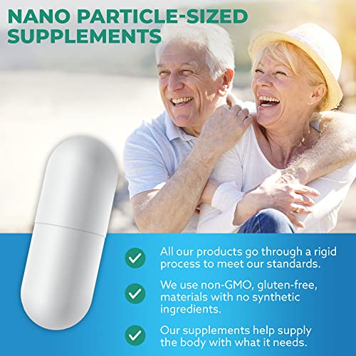 One Planet Nutrition Nano Vitamin C 250Mg Water Soluble Vitamin C For Men & Women, Non Gmo Vitamin C For Immune Support, Good Absorption & Bioavailability Vitamin C Small Capsules, 240 Capsules #TOP3