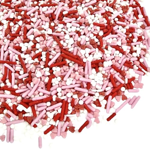Manvscakes, Valentine Sprinkles for Baking, Edible...