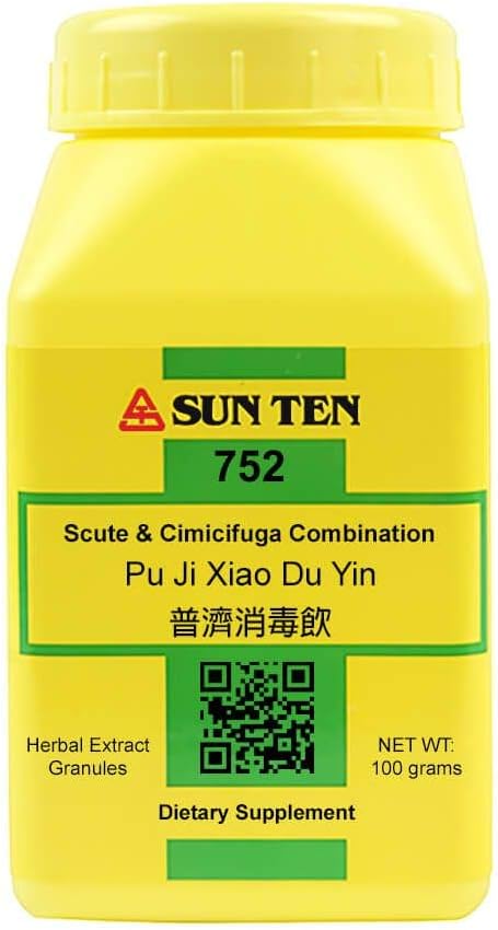 Scute & Cimicifuga Combination Granules/Pu Ji Xiao Du Yin/普濟消毒飲