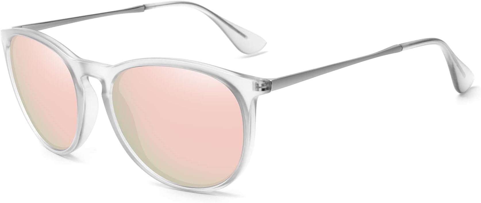 WOWSUN Retro Polarized Sunglasses Womens 2026 Trendy Round Classic Glasses