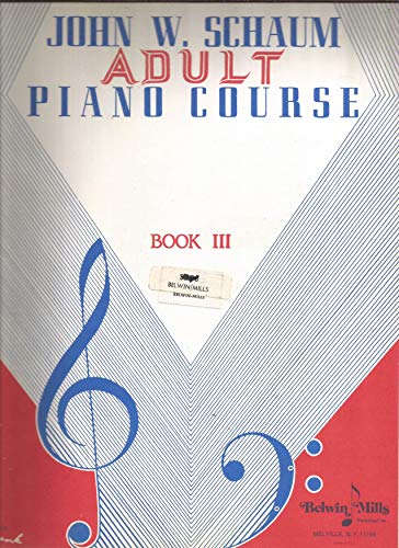 Adult at the Piano (Book Three)