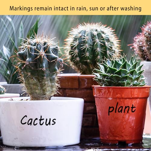 Diboniur Permanent Marker schwarz 12 Stifte, Marker Stifte wasserfest, schnelltrocknend – für Kunststoff, Holz, Stein, Metall und Glas