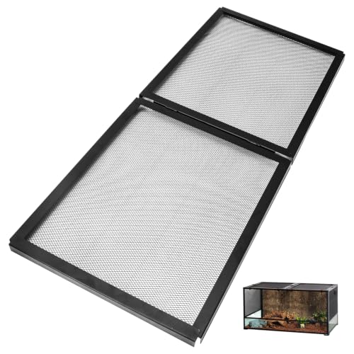 Terrarium Screen Cover Reptile Tank ScreenTop Lid for 20-29 Gallon Aquarium