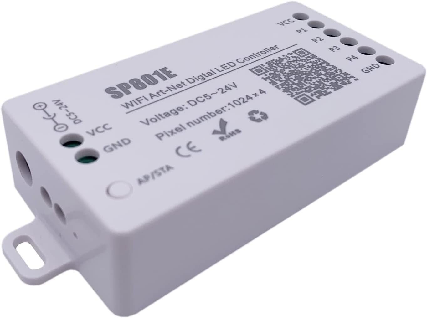 (セット売り)SmartVideohub12x12/コントローラー Amazon.com: TOPXCDZ SP801E WiFi Art-Net Magic LED Controller