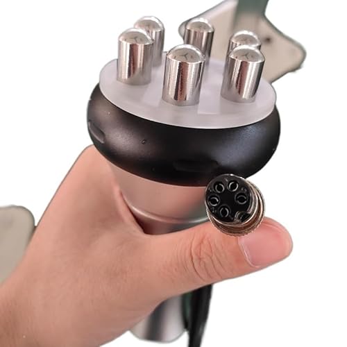 Nrdhgs Body Rf Handle 40K Cavitation Rod Replacement Parts/Vacuum Radio Frequency Lipolysis Head/Ultrasonic Massage Handle Accessories(Body Rf Handle)