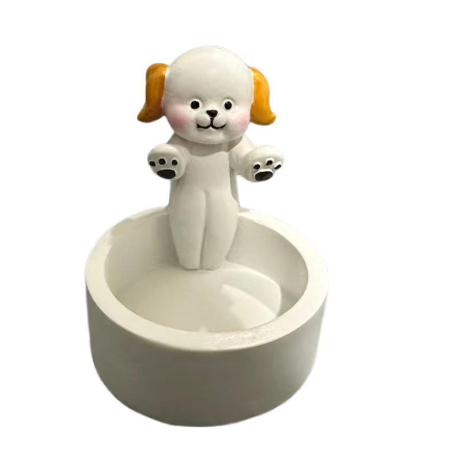 Kalttoy Cartoon Kitten Holders Tealight Holders Candlesticks Lover Ornament Home Decors Kitten Warming Paws