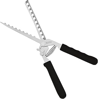 Rib Membrane Removal Tool Stainless Steel Rib Skinner & Rib Prep Tool for BBQ Grilling and Cooking, Easy Insert Pointed Tip, Ergonomic Non-Slip Silicone Handle, Dishwasher Safe