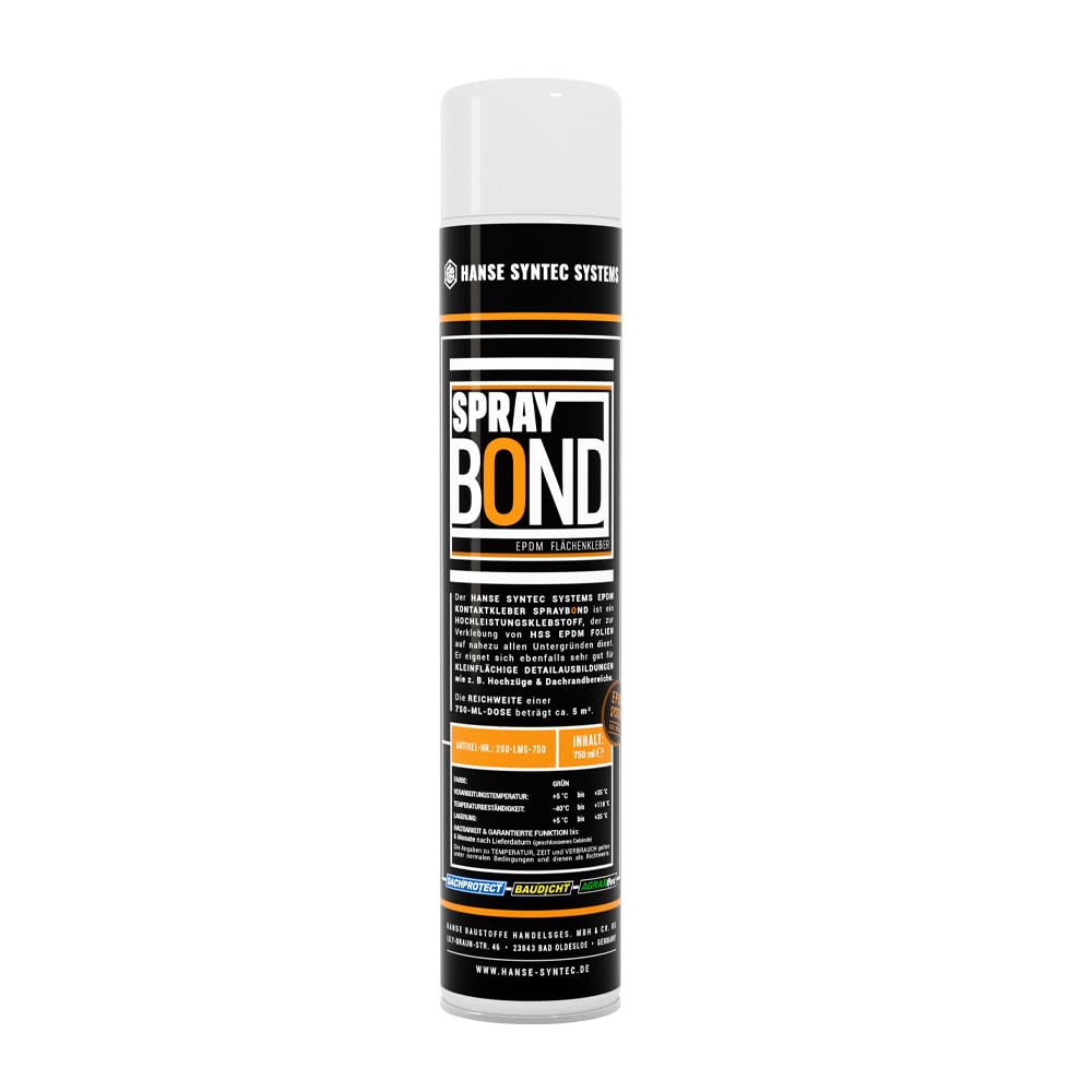 DACHPROTECT EPDM Kontaktkleber SprayBond – 750 ml Sprühdose