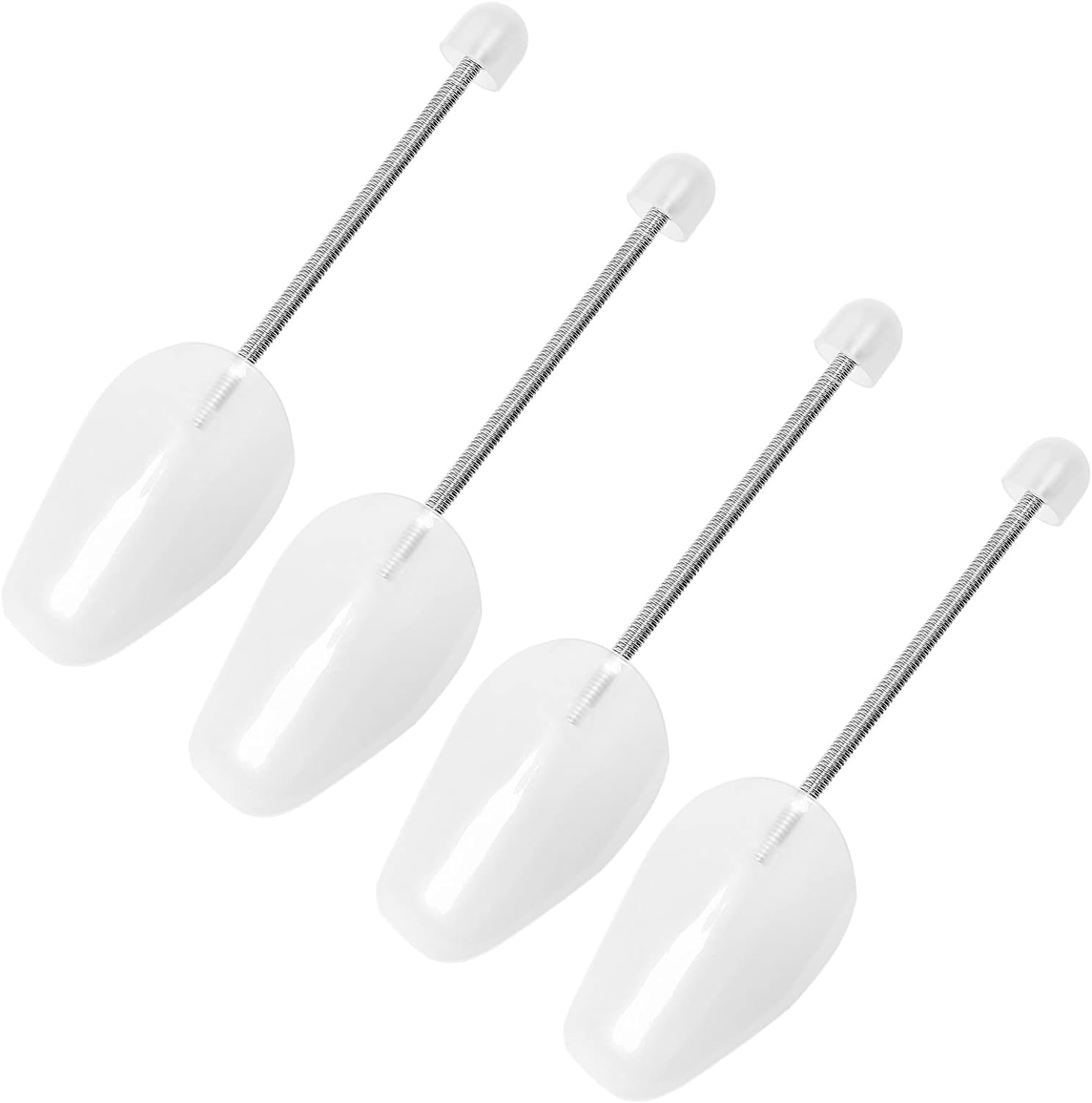 LEVGLAKE2 Pairs Plastic Shoe Tree Stretcher Shaper, Adjustable Shoe Shape Shoes Boot Holder Shaper Support for Men