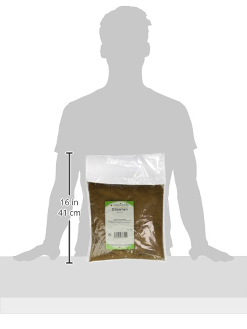 Naturix24 – Dillsamen gemahlen – 1 Kg-Beutel