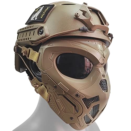 Masque de paintball en maille d'acier anti-impact pour casque d'airsoft outdoor