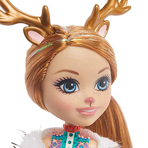 Enchantimals GNP17 - Familien Spielset, Rainey Reindeer Puppe (15,24 cm) mit 3 Tierfiguren, tolles Geschenk für Kinder von 3 bis 8 Jahren – Bild 5