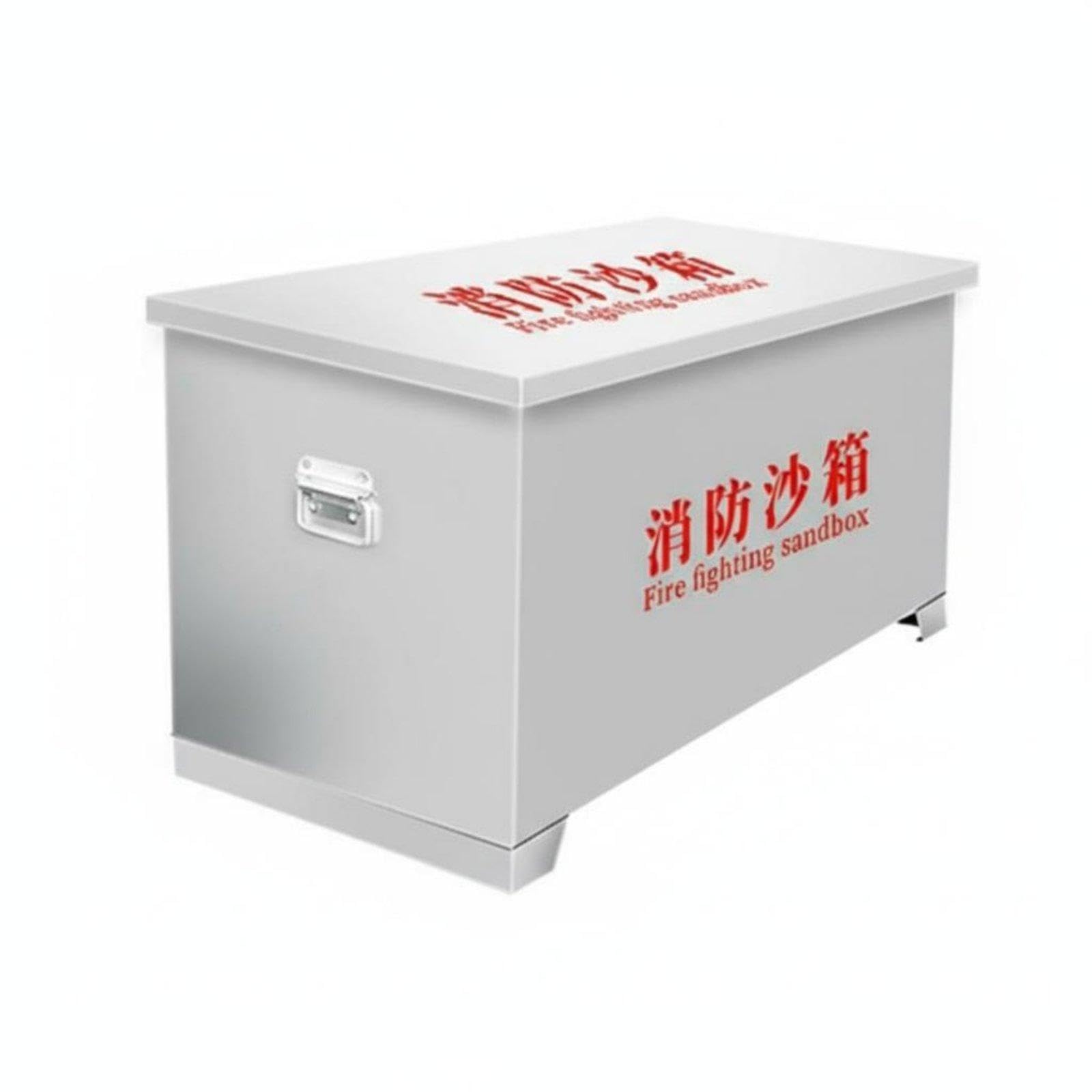 Flood Control Sand Box Heavy-Duty Fire Fighting Sandbox Rust-Resistant Emergency Sand Storage Box for Gas Station Attendants, School, Workshop 1200 * 600 * 600mm Null 201-0.8mm-image-49