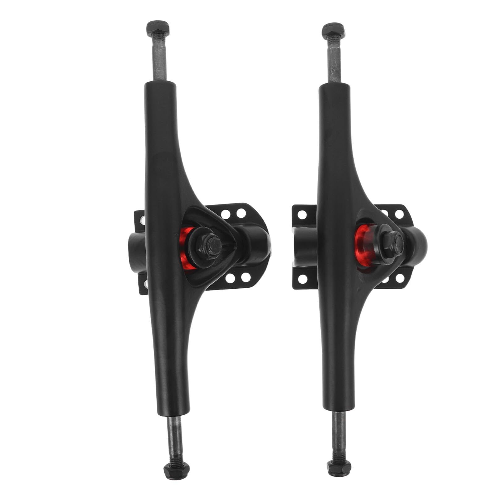 Lot de 2 Set de Trucks de Skateboard Longboard 7 Pouces en Alliage D’Aluminium Haute Résistance Légers et Absorbant Les Chocs Kit de Visserie Inclus pour Cruiser et Street
