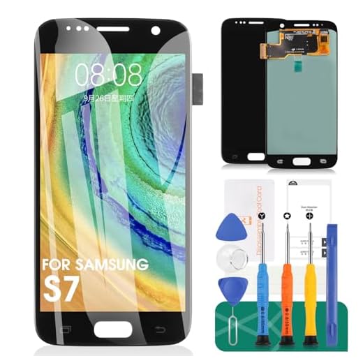 Für Samsung Galaxy S7 LCD Bildschirm G930 Bildschirm Ersatz SM-G930F Display Touch Digitizer Assembly SM-G930A SM-G930P Reparaturteile Kits (OLED,Close to Original)