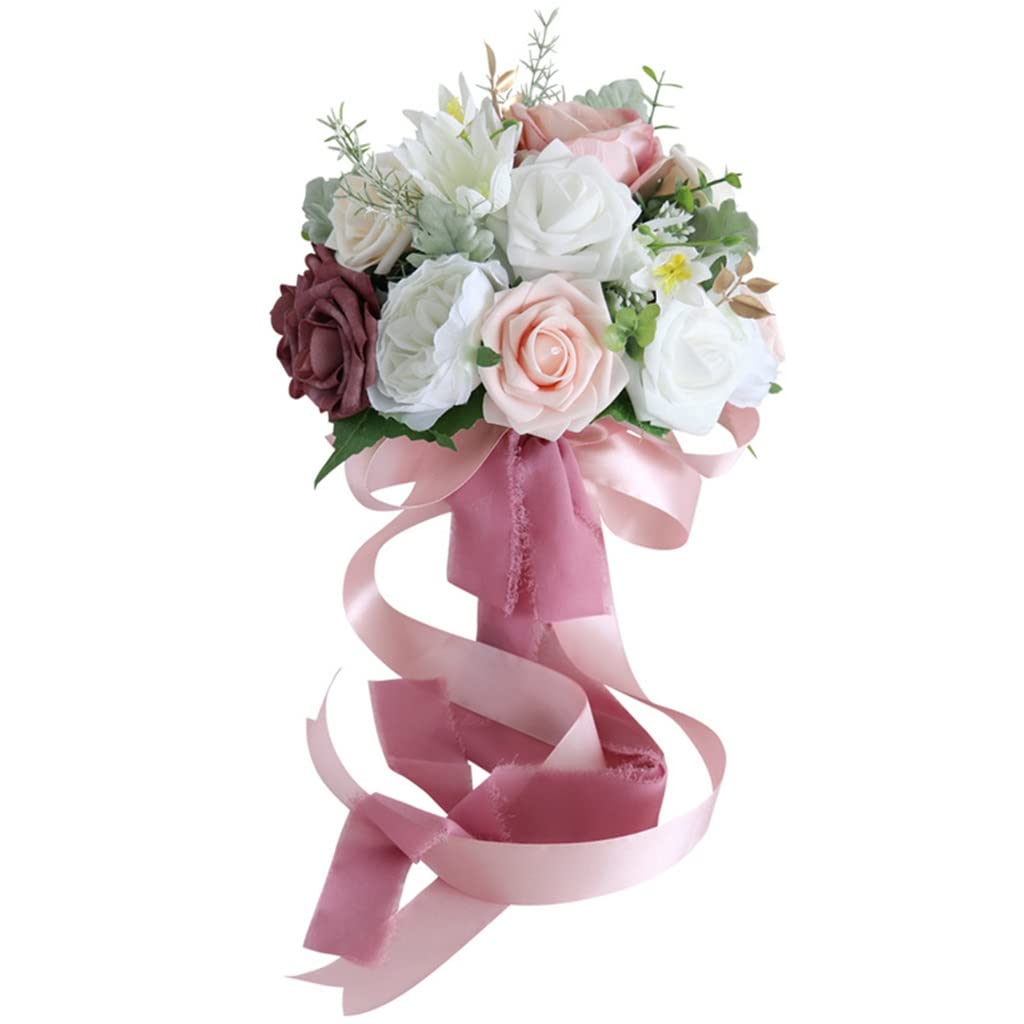Bouquet de mariée de mariage JFDBGU simulation fleur de décoration
