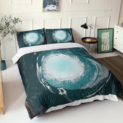 Parure de lit 3D haut de gamme IOFEER artistique en microfibre douce - 7
