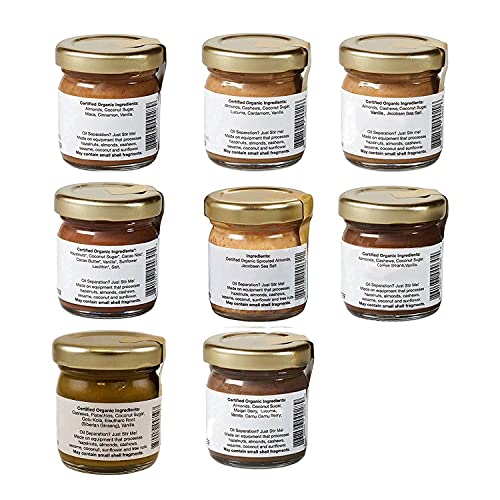 Jem Organics Chocolate Hazelnut Nut Butter, Organic, All Natural, Gluten-Free, Vegan, Paleo, Keto Snack, 6 Oz Jar, 2-Pack #TOP1